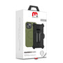MyBat Pro Maverick Series MagSafe Case w/ Holster and Tempered Glass for Apple iPhone 15 Plus - Army Green
