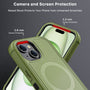 MyBat Pro Maverick Series MagSafe Case w/ Holster and Tempered Glass for Apple iPhone 15 Plus - Army Green - RIP15MCS3NXMS004-6.jpg