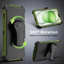 MyBat Pro Maverick Series MagSafe Case w/ Holster and Tempered Glass for Apple iPhone 15 Plus - Army Green - RIP15MCS3NXMS004-7.jpg