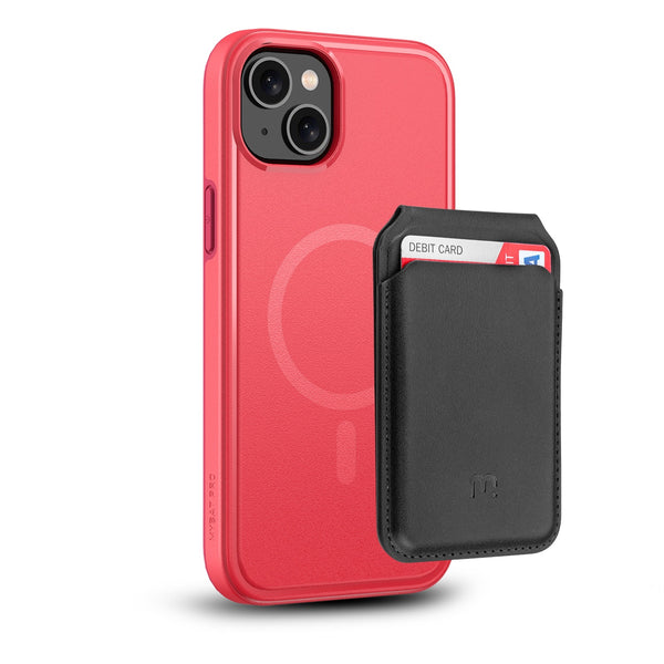 MyBat Pro Fuse Series Case Bundle + MagStash Wallet Folio for Apple iPhone 15 Plus - Red  / Black - RIP15MCSD5MS105-CH411-2.jpg