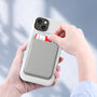 MyBat Pro Fuse Series Case Bundle + MagStash Wallet Folio for Apple iPhone 15 Plus - White  / Gray - RIP15MCSD5MS108-CH413-8.jpg