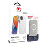 MyBat Pro Fuse Series Case Bundle + MagStash Wallet Folio for Apple iPhone 15 Plus - White  / Gray
