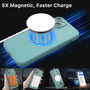 MyBat Pro SleekFit Series w/ MagSafe Case for Apple iPhone 15 Plus - Green - RIP15MCSLSM504-3.jpg