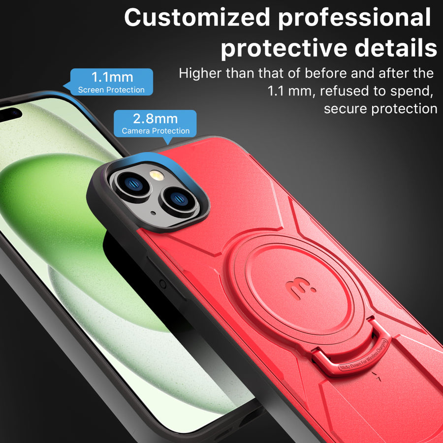 MyBat Pro Stealth Series Case for Apple iPhone 15 Plus (6.7) - Red / Black - RIP15MCSSTSMS205-4.jpg