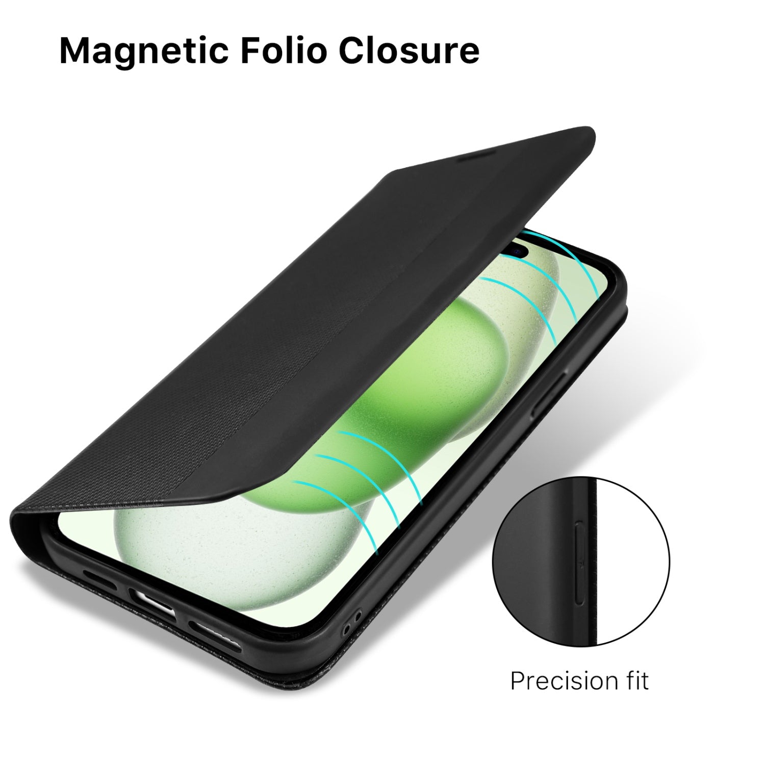 MyBat Pro Executive Series Wallet Case for Apple iPhone 15 Plus - Black - RIP15MPCMJP001-3.jpg