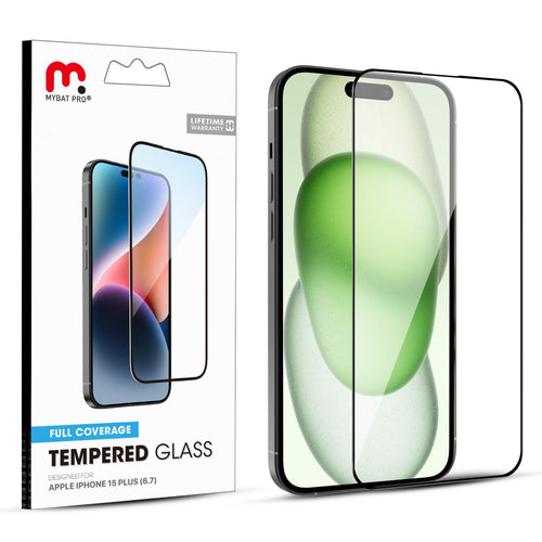 MyBat Pro Full Coverage Tempered Glass Screen Protector for Apple iPhone 15 Plus - Black - RIP15MSC85A-1.jpg