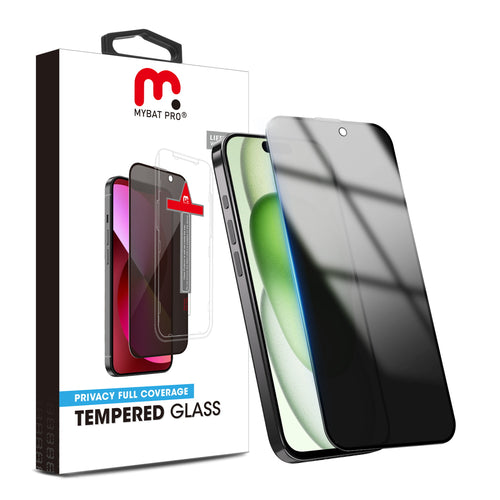 MyBat Pro Privacy Full Coverage Tempered Glass Screen Protector w/ Installation Tray for Apple iPhone 15 Plus - Black - RIP15MSCF151-1.jpg