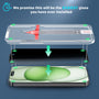 MyBat Pro Privacy Full Coverage Tempered Glass Screen Protector w/ Installation Tray for Apple iPhone 15 Plus - Black - RIP15MSCF151-3.jpg