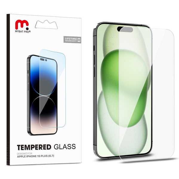 MyBat Pro Tempered Glass Screen Protector (2.5D) for Apple iPhone 15 Plus - Clear - RIP15MSCN81-1.jpg