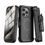 MyBat Pro Maverick Series MagSafe Case w/ Holster and Tempered Glass for Apple iPhone 15 Pro - Black - RIP15PCS3NXMS001-2.jpg