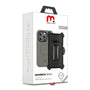 MyBat Pro Maverick Series MagSafe Case w/ Holster and Tempered Glass for Apple iPhone 15 Pro - Grey - RIP15PCS3NXMS005-11.jpg