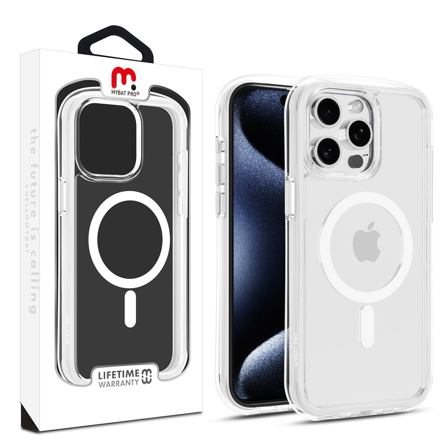 MyBat Pro Air-Filled Case with MagSafe for iPhone 15 Pro (6.1) - White