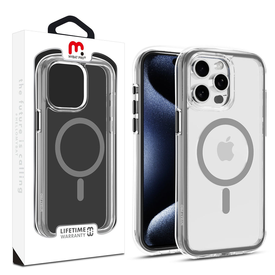 MyBat Pro Air-Filled Case with MagSafe for iPhone 15 Pro (6.1) - Natural Titanium