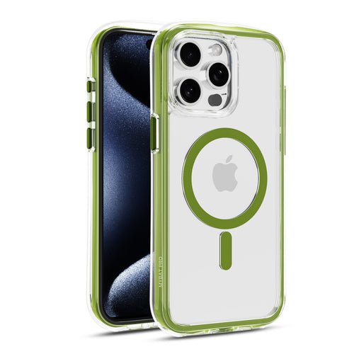 MyBat Pro Air-Filled Case with MagSafe for iPhone 15 Pro (6.1) - Green - RIP15PCSAFDM204-2.jpg