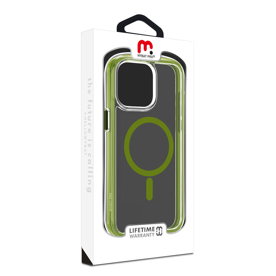 MyBat Pro Air-Filled Case with MagSafe for iPhone 15 Pro (6.1) - Green - RIP15PCSAFDM204-9.jpg