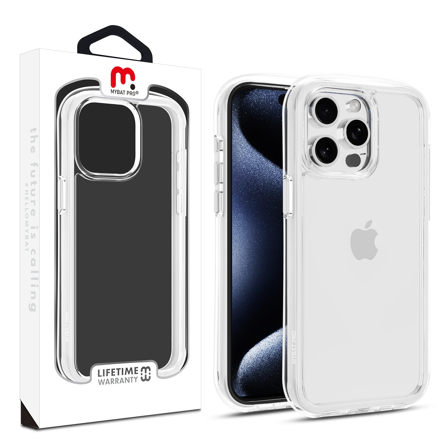 MyBat Pro Air-Filled Case for Apple iPhone 15 Pro - White