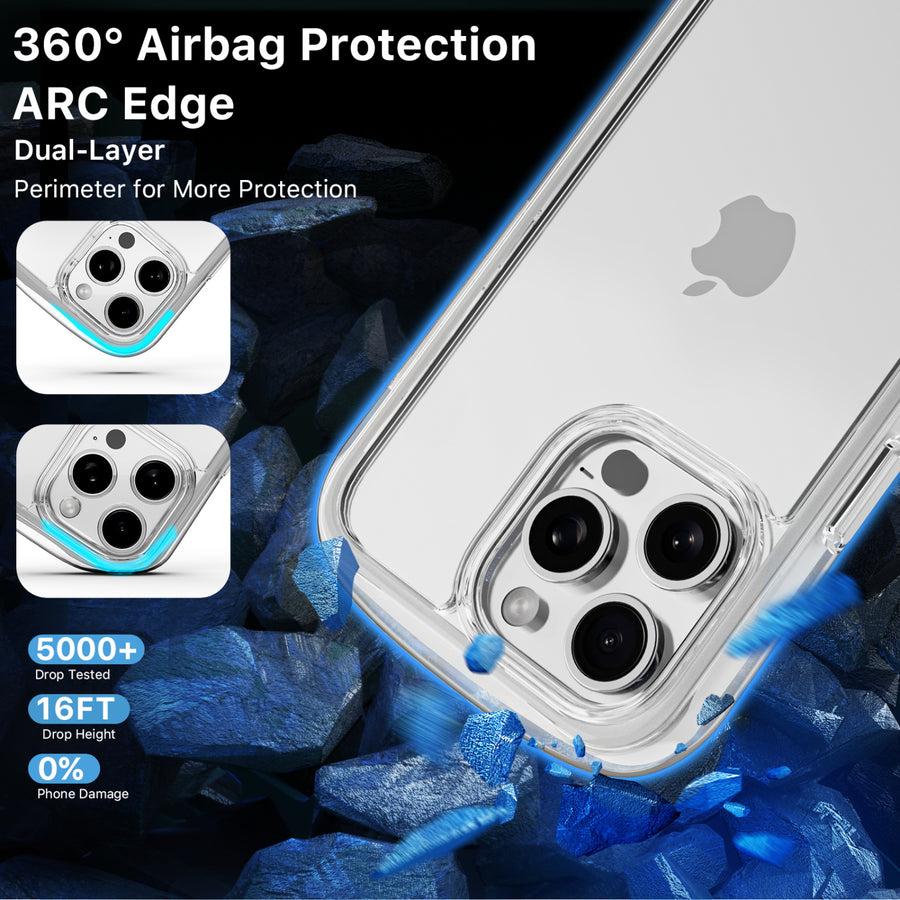 MyBat Pro Air-Filled Case for Apple iPhone 15 Pro - White - RIP15PCSAFDS002-4.jpg