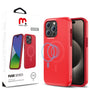 MyBat Pro Fuse Series w/ MagSafe Case for Apple iPhone 15 Pro - Red