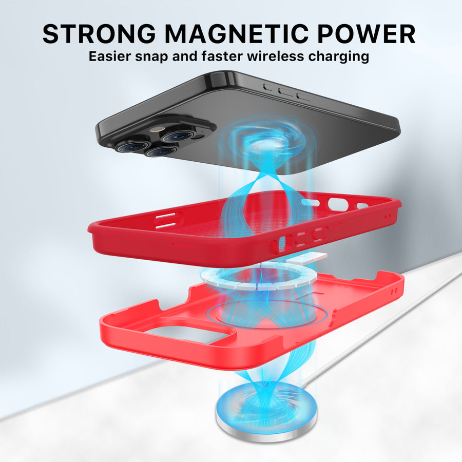 MyBat Pro Fuse Series w/ MagSafe Case for Apple iPhone 15 Pro - Red - RIP15PCSD5MS105-7.jpg