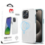MyBat Pro Fuse Series w/ MagSafe Case for Apple iPhone 15 Pro - White