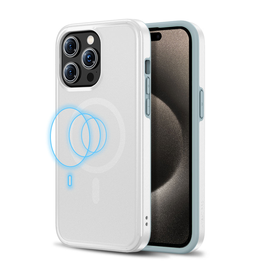 MyBat Pro Fuse Series w/ MagSafe Case for Apple iPhone 15 Pro - White - RIP15PCSD5MS108-2.jpg