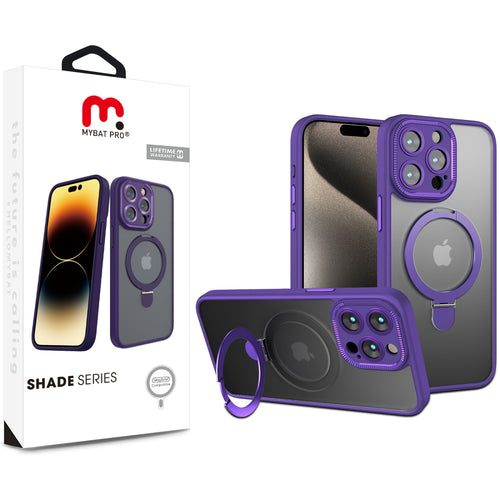 MyBat Pro Shade Series Case w/ MagSafe Ring Stand for Apple iPhone 15 Pro - Purple - RIP15PCSFGMS003-1.jpg