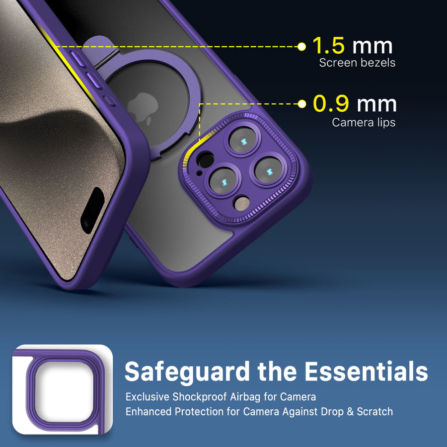 MyBat Pro Shade Series Case w/ MagSafe Ring Stand for Apple iPhone 15 Pro - Purple - RIP15PCSFGMS003-5.jpg