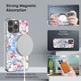 MyBat Pro Mood Series MagSafe Case (with Diamonds) for Apple iPhone 15 Pro (6.1) - Floral Gems - RIP15PCSFSSDM603-5.jpg