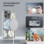 MyBat Pro Mood Series MagSafe Case (with Diamonds) for Apple iPhone 15 Pro - Happy Daisies - RIP15PCSFSSDM604-5.jpg