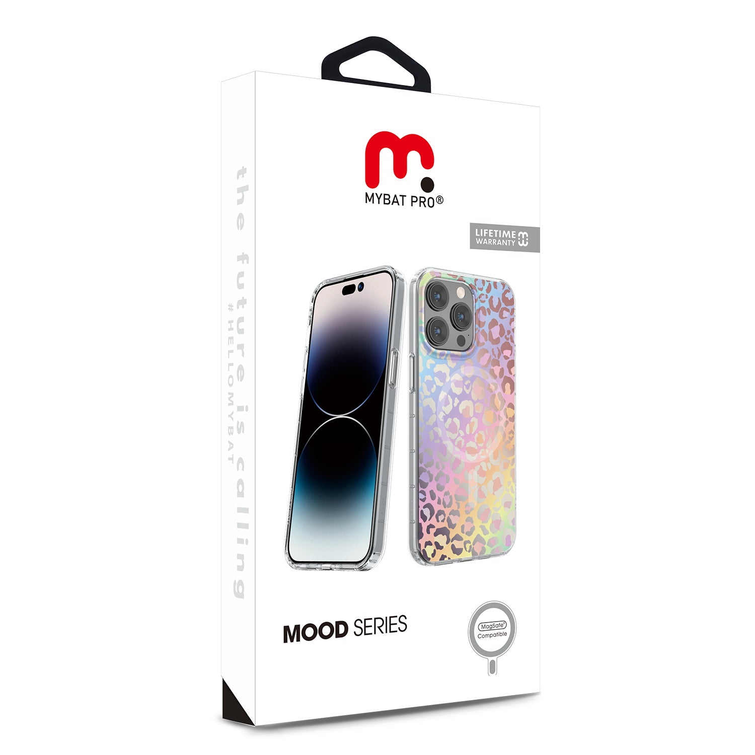 MyBat Pro Mood Series MagSafe Case for Apple iPhone 15 Pro - Holographic Leopard