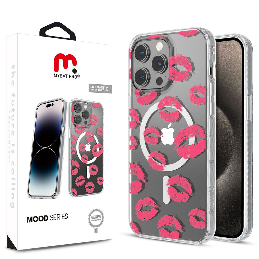 MyBat Pro Mood Series MagSafe Case for Apple iPhone 15 Pro - Kisses