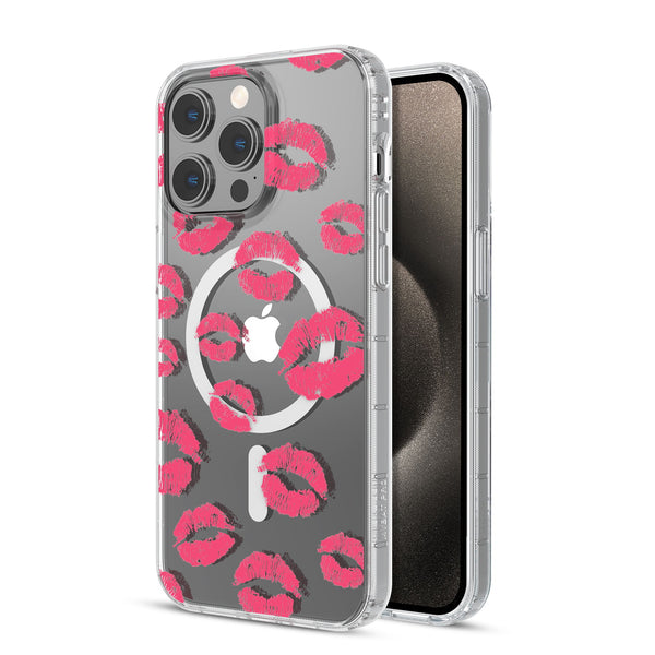 MyBat Pro Mood Series MagSafe Case for Apple iPhone 15 Pro - Kisses - RIP15PCSFSSM517-2.jpg