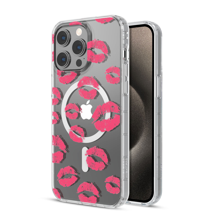 MyBat Pro Mood Series MagSafe Case for Apple iPhone 15 Pro - Kisses - RIP15PCSFSSM517-2.jpg
