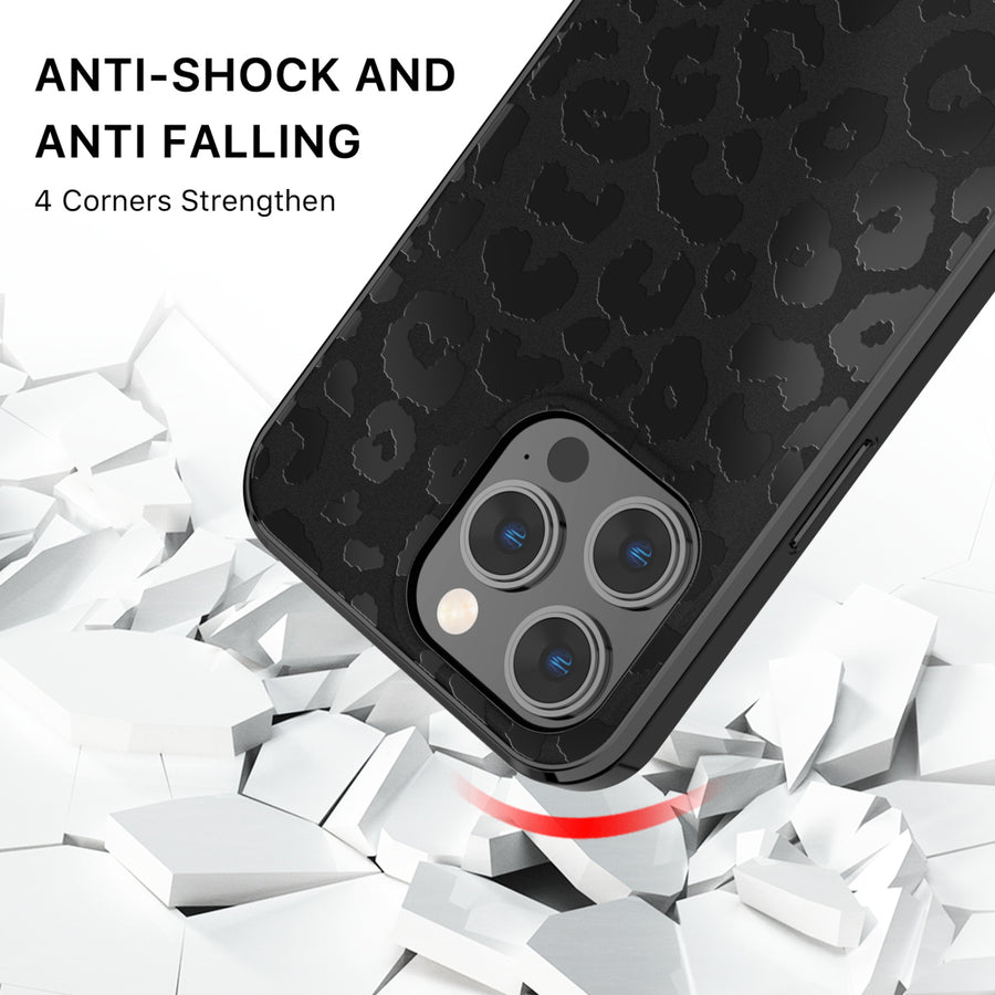MyBat Pro Mood Series MagSafe Case for Apple iPhone 15 Pro - Black Leopard - RIP15PCSFSSM601-3.jpg
