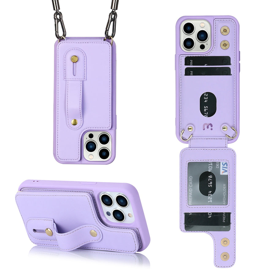 MyBat Pro Clutch Series Case for Apple iPhone 15 Pro - Purple - RIP15PCSLESS602-2.jpg