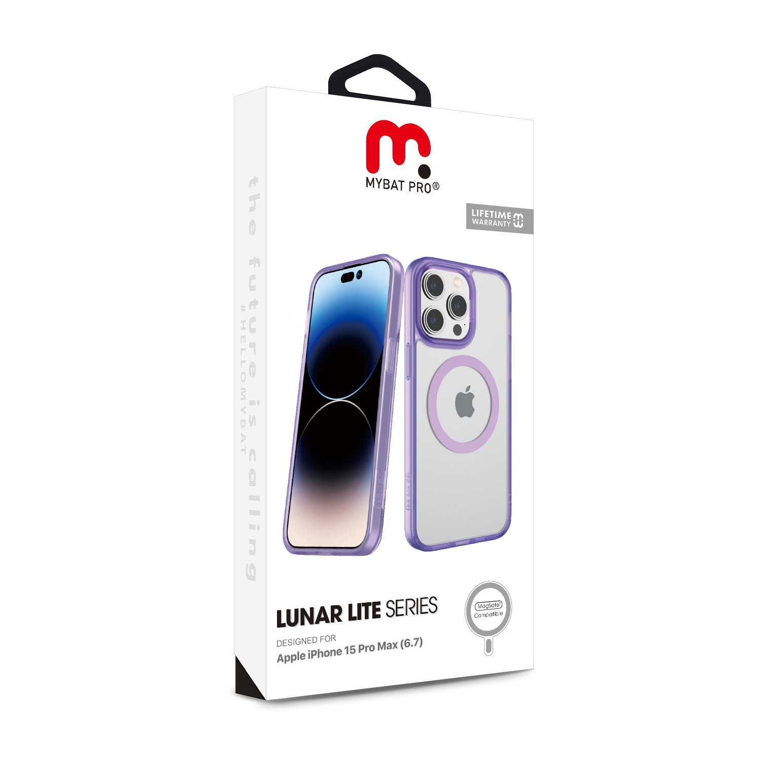 MyBat Pro Lunar Lite Series w/ MagSafe Case for Apple iPhone 15 Pro - Purple