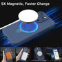 MyBat Pro SleekFit Series w/ MagSafe Case for Apple iPhone 15 Pro - Blue - RIP15PCSLSM503-3.jpg