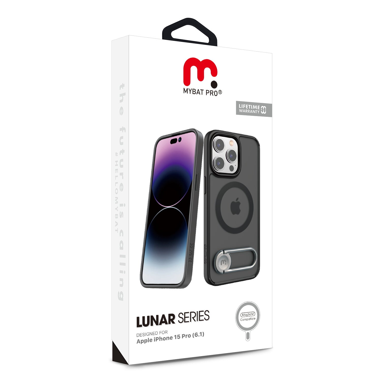 MyBat Pro Lunar Series w/ MagSafe Case for Apple iPhone 15 Pro - Smoke