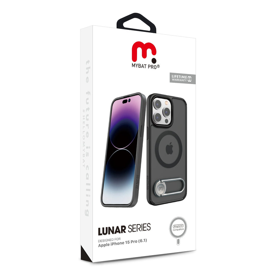 MyBat Pro Lunar Series w/ MagSafe Case for Apple iPhone 15 Pro - Smoke