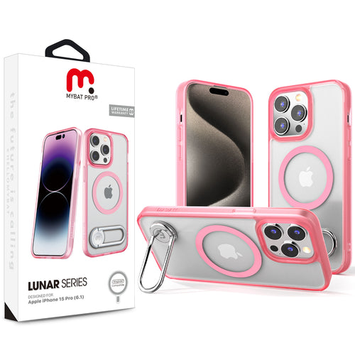 MyBat Pro Lunar Series w/ MagSafe Case for Apple iPhone 15 Pro - Rose - RIP15PCSLSMS204-1.jpg