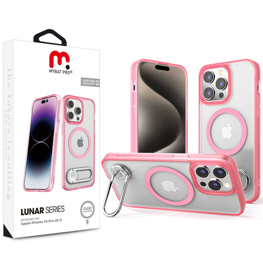 MyBat Pro Lunar Series w/ MagSafe Case for Apple iPhone 15 Pro - Rose - RIP15PCSLSMS204-1.jpg