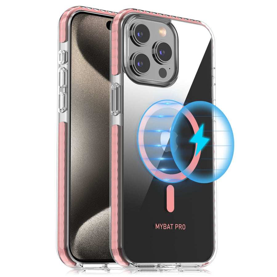 MyBat Pro Vivid Series w/ MagSafe Case for Apple iPhone 15 Pro - Pink - RIP15PCSRVLT003-2.jpg
