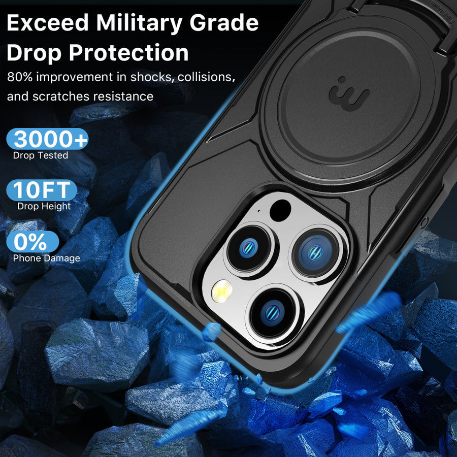 MyBat Pro Stealth Series Case for Apple iPhone 15 Pro (6.1) - Black / Black - RIP15PCSSTSMS201-5.jpg