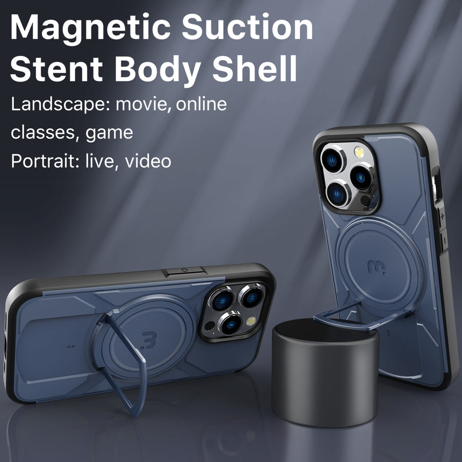MyBat Pro Stealth Series Case for Apple iPhone 15 Pro (6.1) - Blue / Black - RIP15PCSSTSMS202-3.jpg