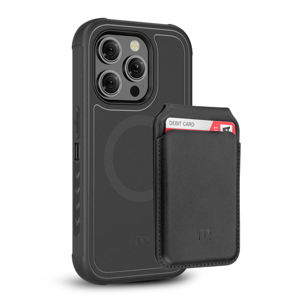 MyBat Pro Maverick Series Utility Edition MagSafe Case + MagStash MagSafe Wallet Folio for Apple iPhone 15 Pro Max (6.7) - Black - RIP15PMCS2NXMS001-CH411-2.jpg