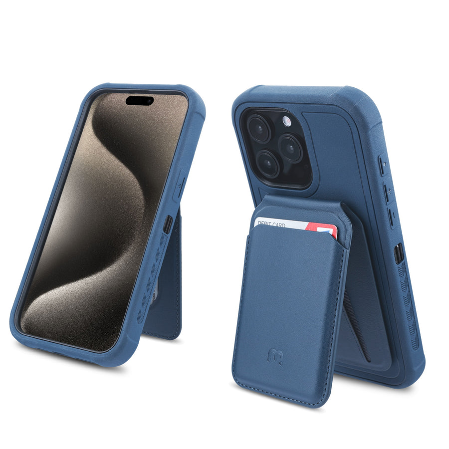 MyBat Pro Maverick Series Utility Edition MagSafe Case + MagStash MagSafe Wallet Folio for Apple iPhone 15 Pro Max (6.7) - Blue - RIP15PMCS2NXMS002-CH412-5.jpg