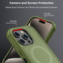MyBat Pro Maverick Series MagSafe Case w/ Holster and Tempered Glass for Apple iPhone 15 Pro Max - Army Green - RIP15PMCS3NXMS004-6.jpg