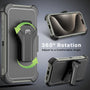 MyBat Pro Maverick Series MagSafe Case w/ Holster and Tempered Glass for Apple iPhone 15 Pro Max - Grey - RIP15PMCS3NXMS005-7.jpg