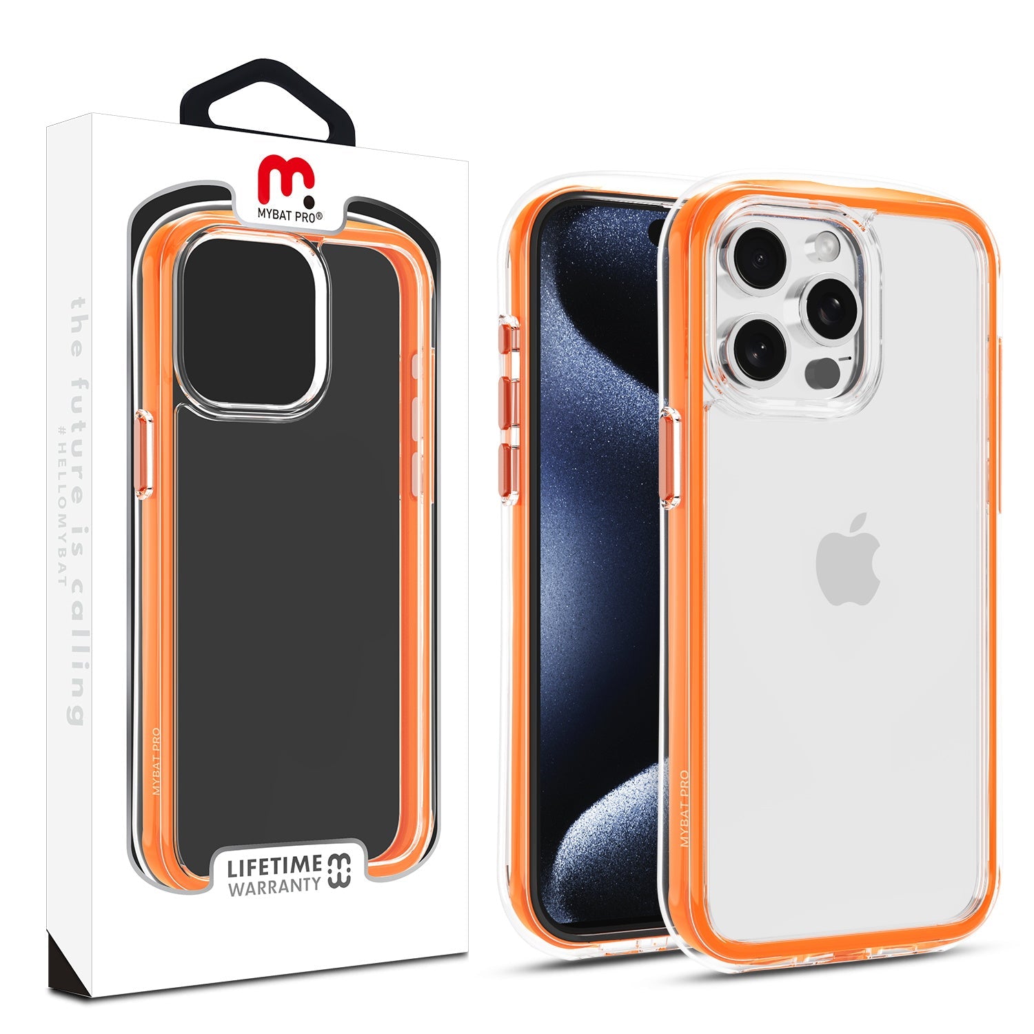 MyBat Pro Air-Filled Case for Apple iPhone 15 Pro Max - Orange