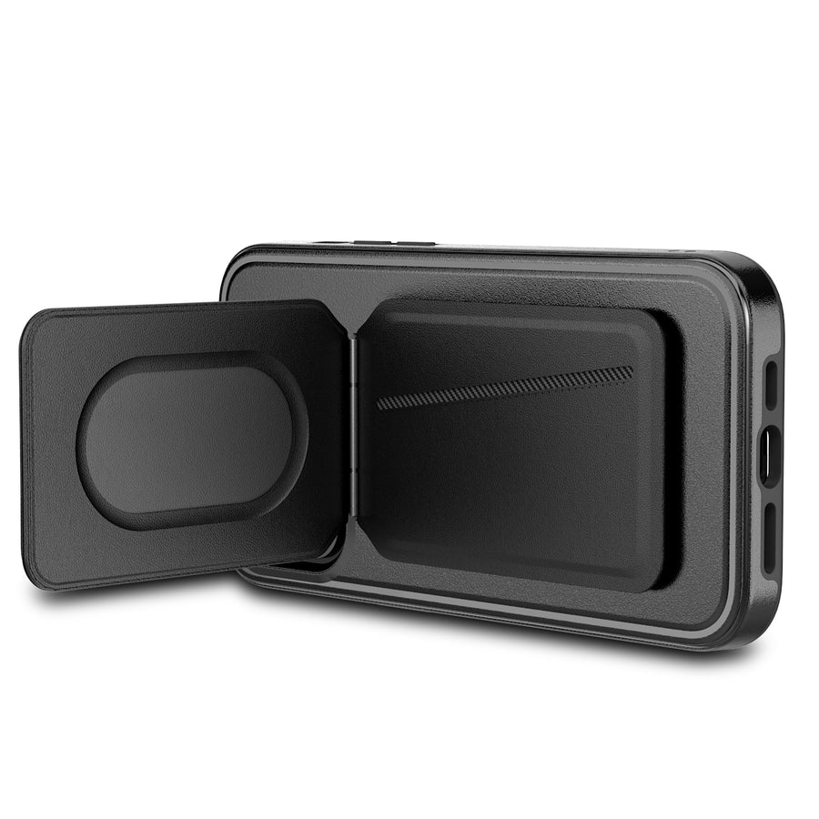 MyBat Pro Fuse Series Case Bundle + MagStash Wallet Folio for Apple iPhone 15 Pro Max - Black - RIP15PMCSD5MS101-CH411-7.jpg